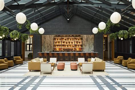 Shinola hotel - Shinola, known for its hand-assembled products spanning bicycles and audio equipment, is a proud Detroit company with a factory devoted to timepieces and leather inside the nearby A. Alfred Taubman Center for Design Education. Shinola Hotel, designed by New York–based Gachot Studios with architecture by local firm Kraemer Design Group ...